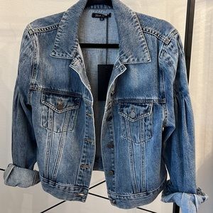 NWT dear John denim drew jacket s small